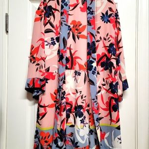 Cabi Blooming Blush Kimono